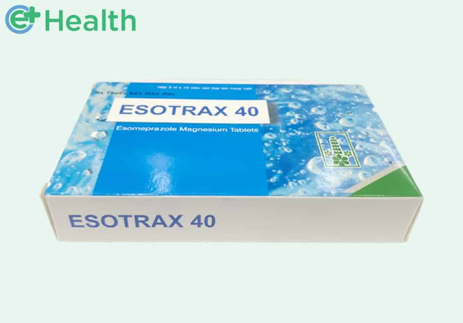 Hộp thuốc Esotrax 40