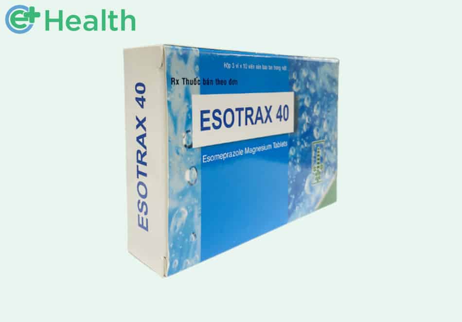 Thuốc Esotrax 40 - hộp 30 viên