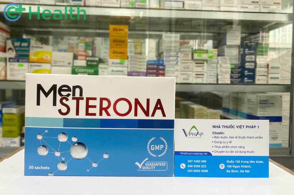 Mua Mensterona chính hãng tại Nhà thuốc Việt Pháp 1