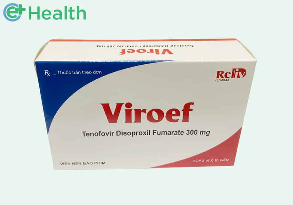 Hộp thuốc Viroef 300mg