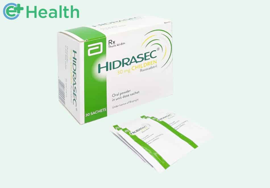 Hình ảnh hộp và gói thuốc Hidrasec 30mg