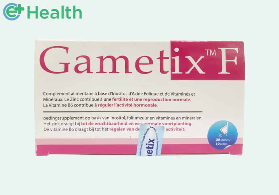 Hình ảnh mặt trên của hộp Gametix F