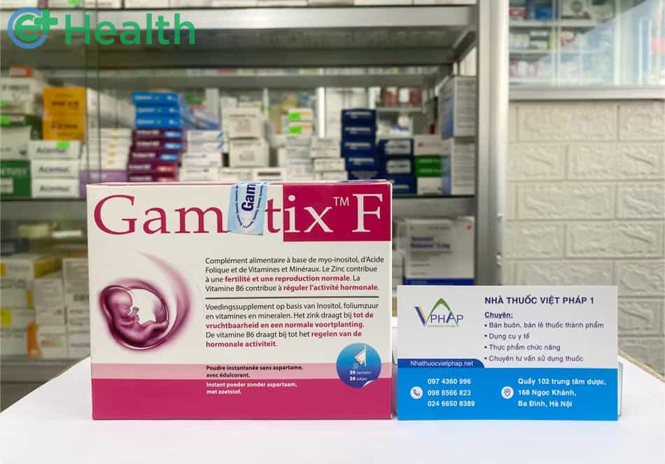 Mua Gametix F chính hãng tại Nhà thuốc Việt Pháp 1, địa chỉ 168 Ngọc Khánh
