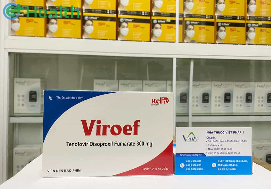 Mua Viroef 300mg tại Nhà thuốc Việt Pháp 1