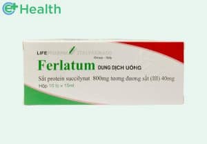 Thuốc bổ sắt Ferlatum