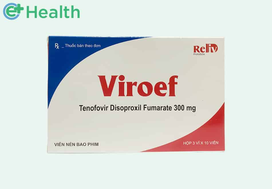 Hình ảnh hộp thuốc Viroef 300mg