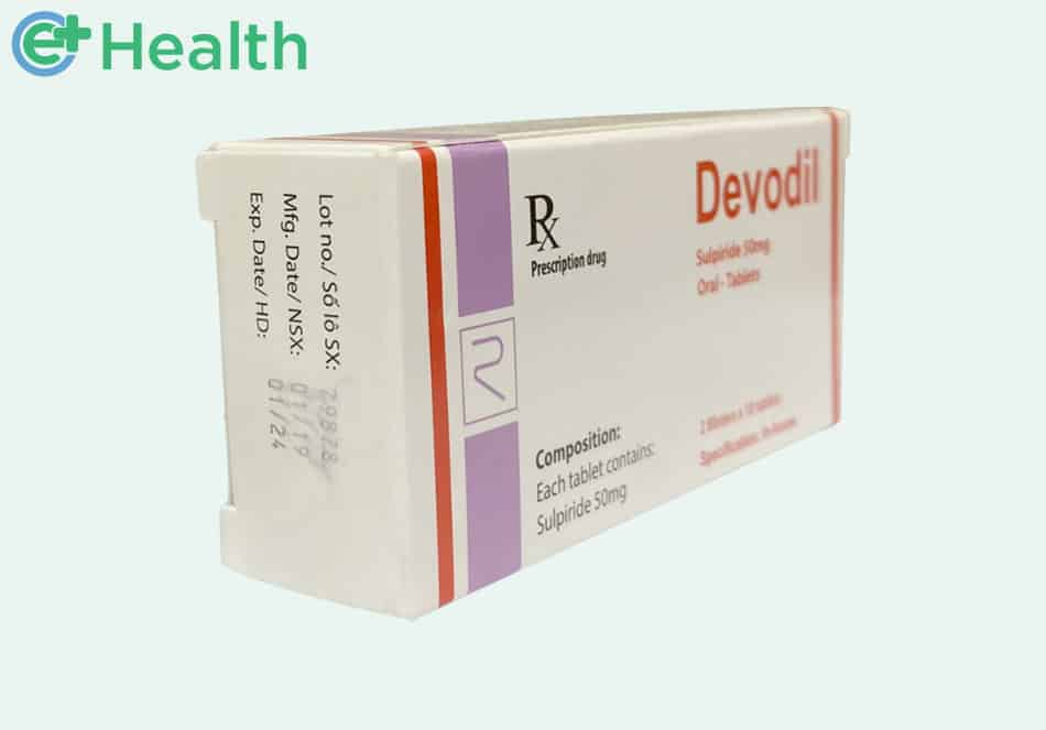 Hình ảnh hộp thuốc Devodil 50mg