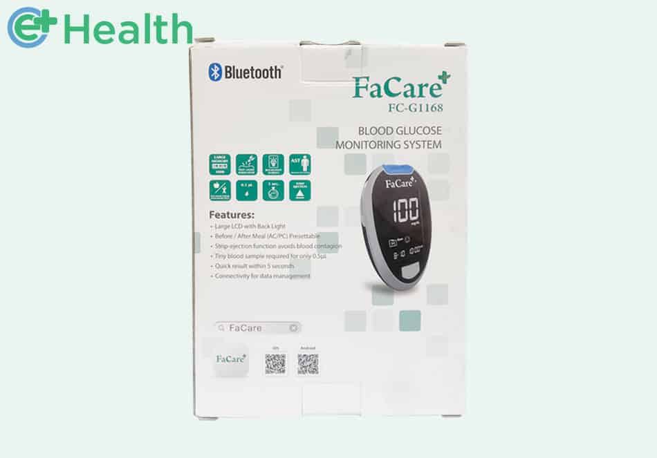Tính năng của máy đo đường huyết Facare - G168