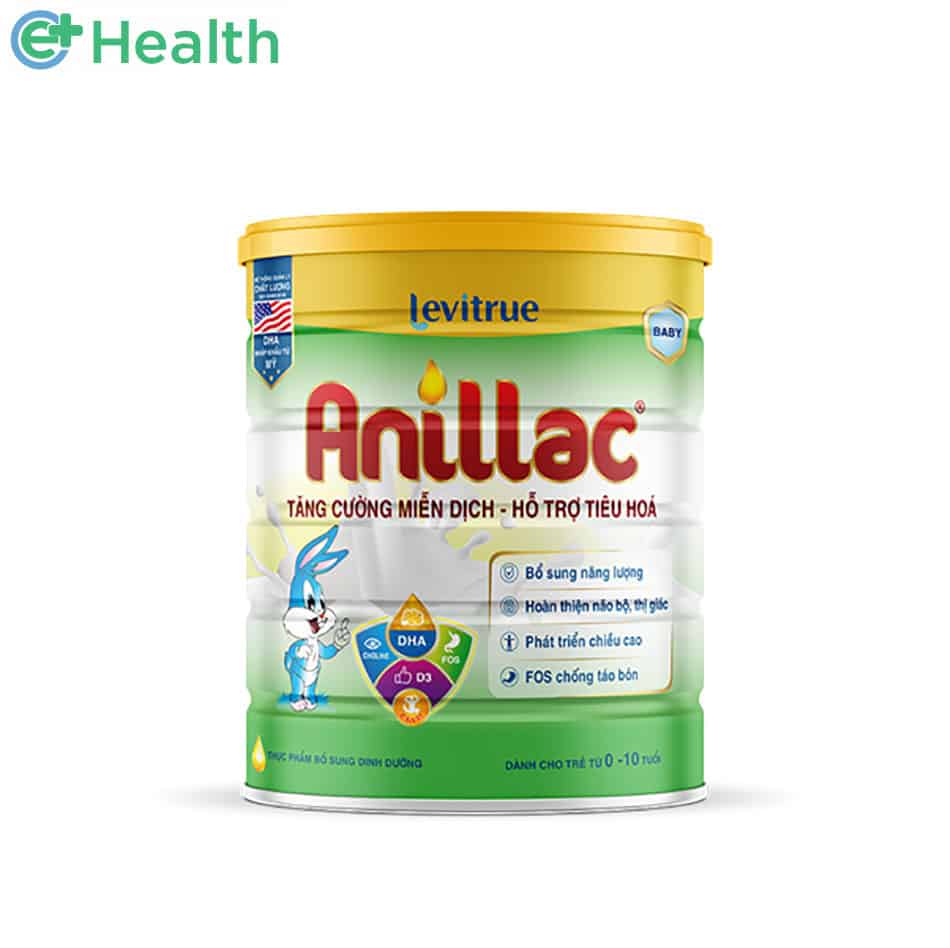 Sữa Anillac dinh dưỡng chuyên biệt dành cho trẻ nhẹ cân, tiêu hóa kém