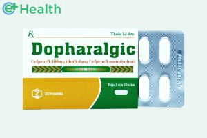 Ảnh hộp và vỉ thuốc Dopharalgic