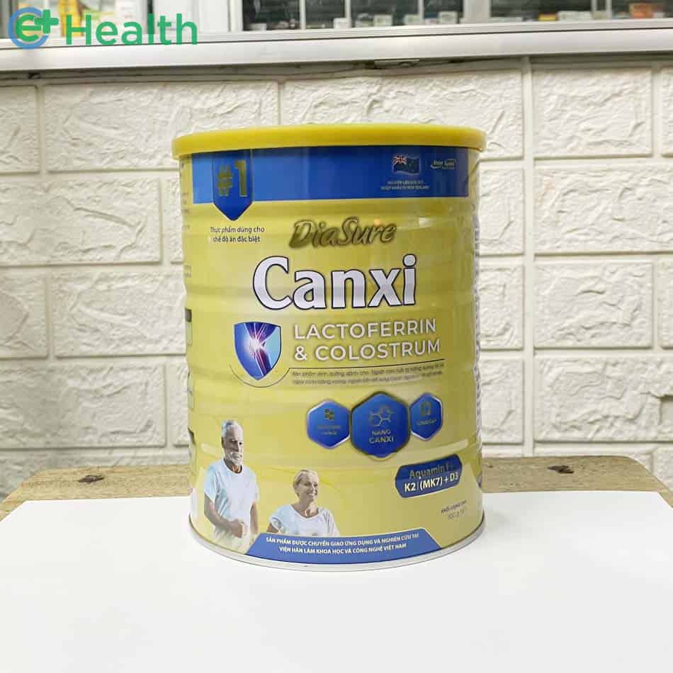 Sữa Diasure Canxi bổ sung chất dinh dưỡng cho xương khớp